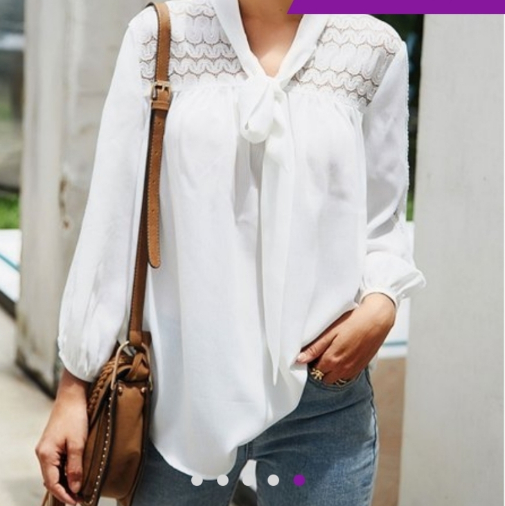 blouse white
